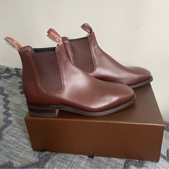 Rmwilliams Comfort Craftsman Boots Dark 